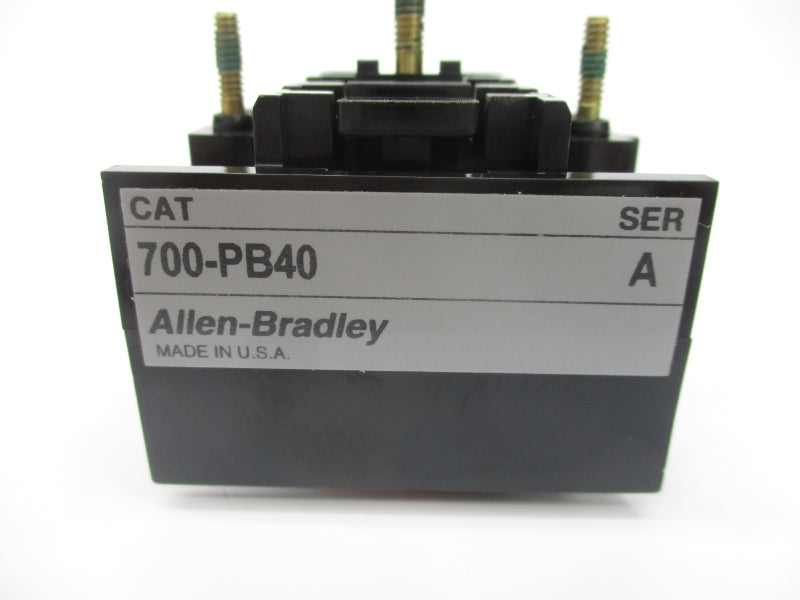 ALLEN BRADLEY 700-PB40 SER. A (WH) NSMP