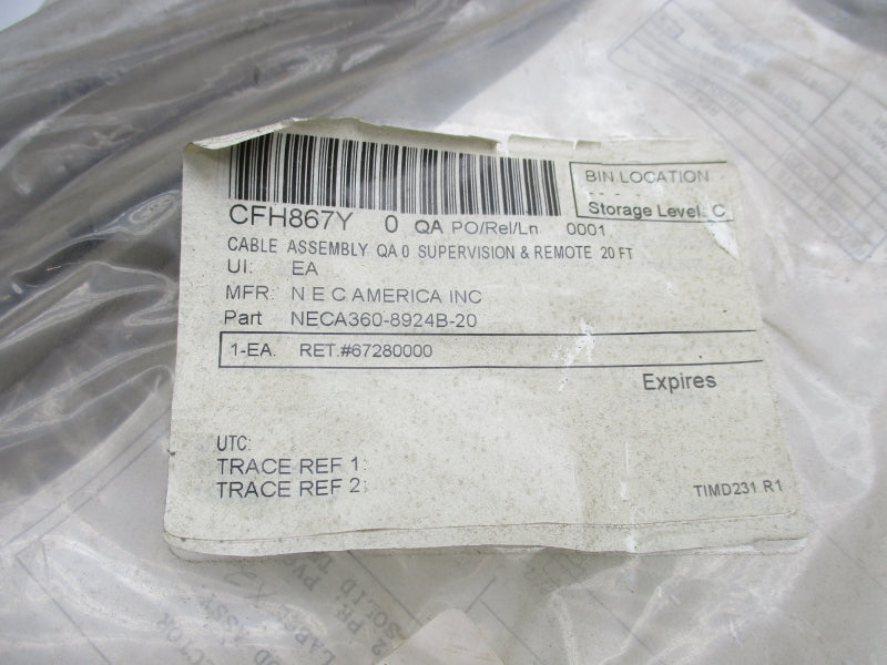 NEC AMERICA NECA360-8924B-20 NSMP