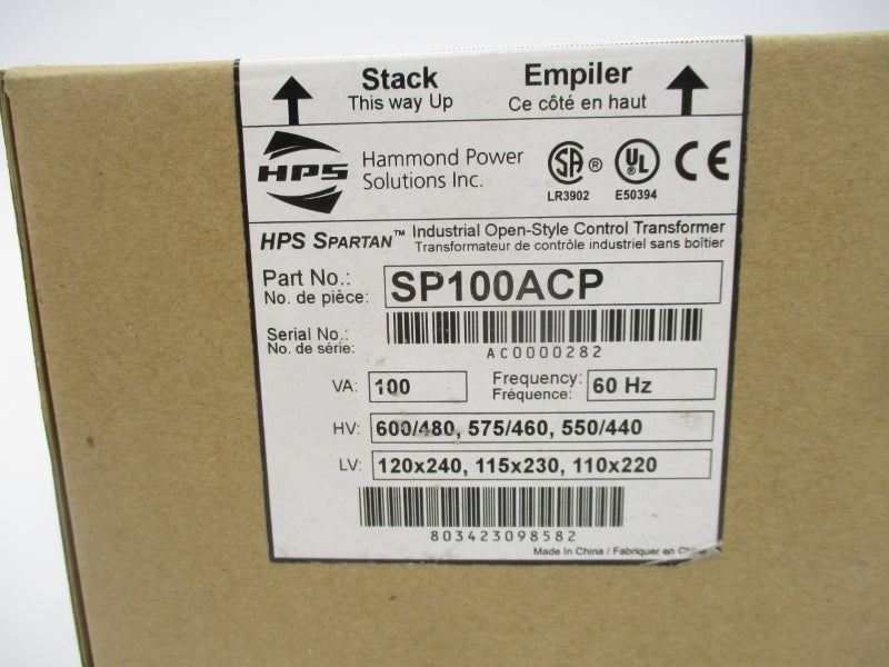 HAMMOND POWER SP100ACP 600V NSMP