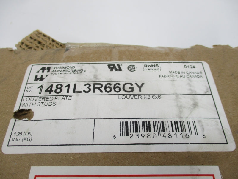 HAMMOND 1481L3R66GY NSMP