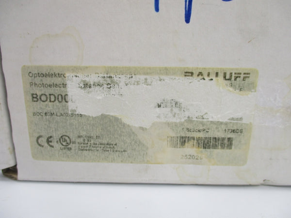 BALLUFF BOD000U BOD 63M-LA02-S115 15-30VDC NSMP