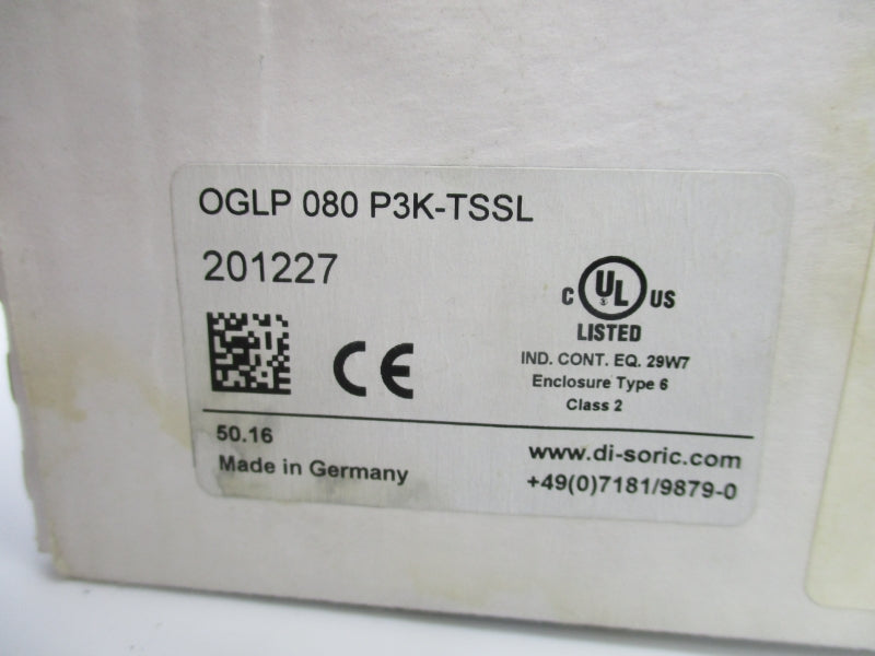 DI-SORIC OGLP 080 P3K-TSSL 10-35VDC NSMP