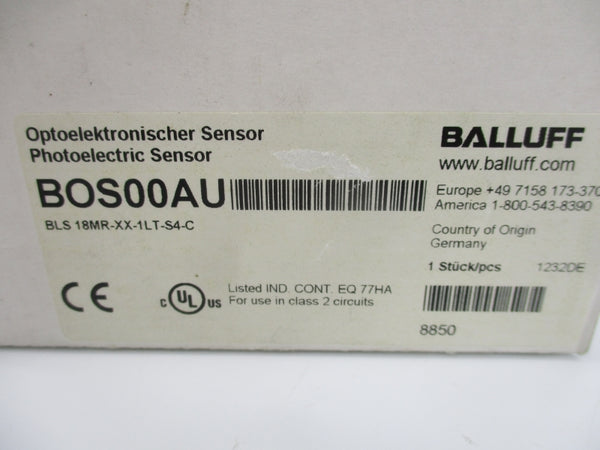 BALLUFF BOS00AU BLS 18MR-XX-1LT-S4-C 10-30VDC NSMP