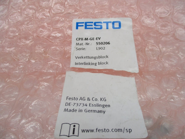 FESTO CPX-M-GE-EV 550206 NSMP