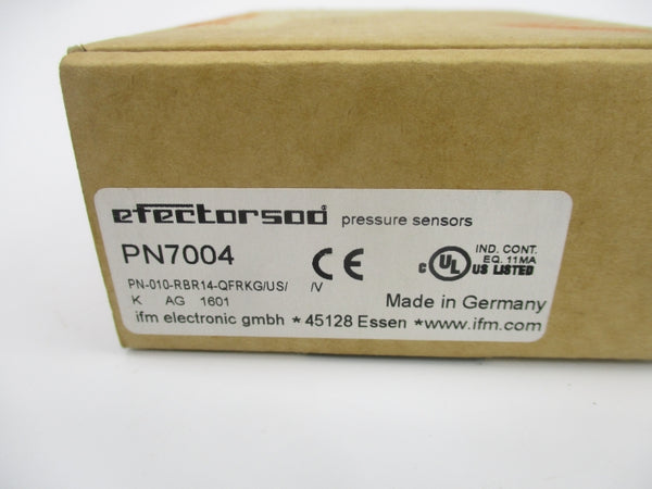 IFM EFECTOR PN-010-RBR14-QFRKG/US//V PN7004 NSMP