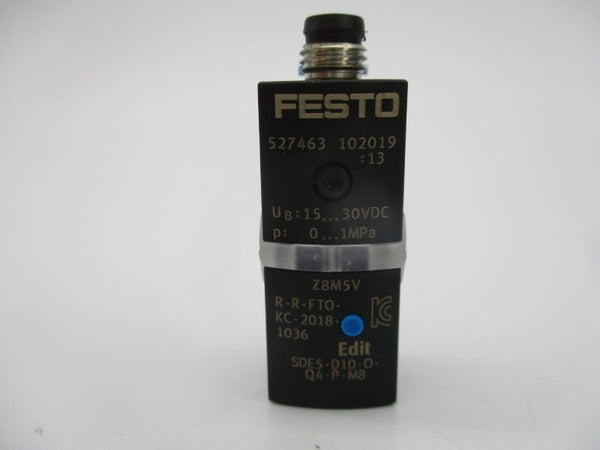 FESTO SDE5-D10-O-Q4-P-M8 527463 15-30VDC NSMP