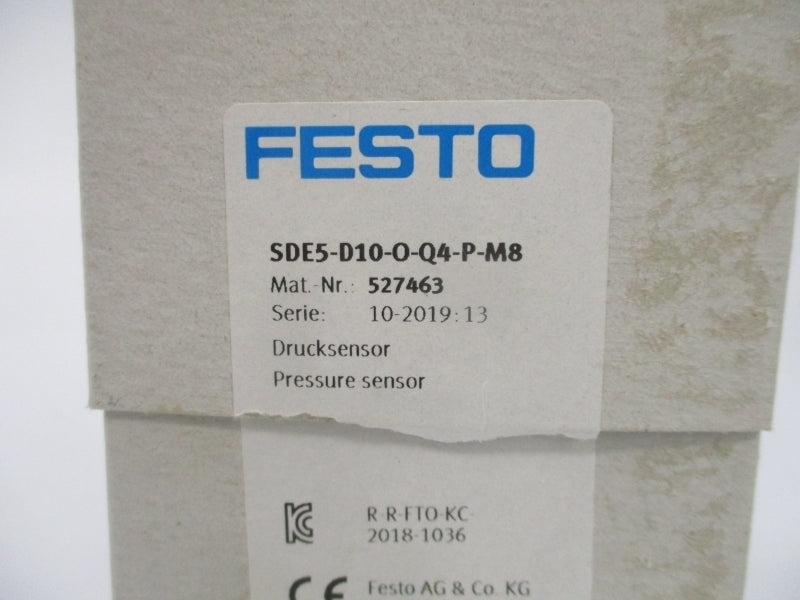 FESTO SDE5-D10-O-Q4-P-M8 527463 15-30VDC NSMP