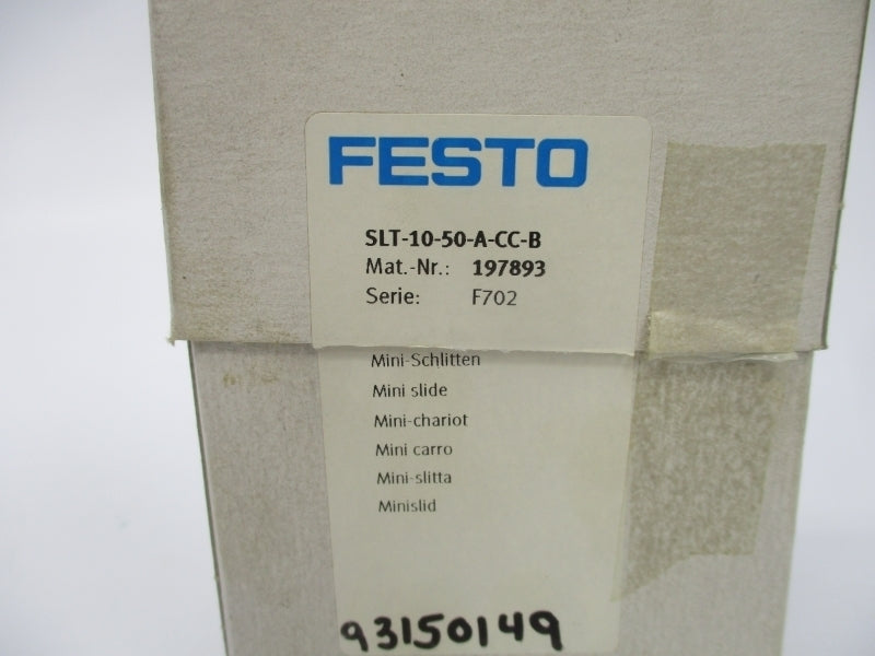 FESTO SLT-10-50-A-CC-B 197893 NSMP