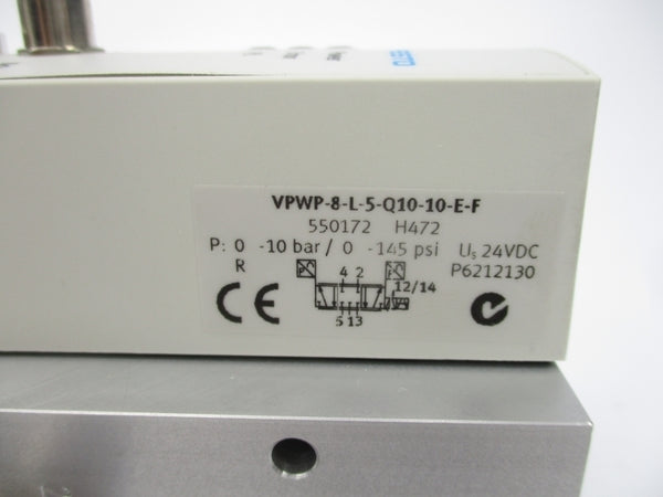 FESTO VPWP-8-L-5-Q10-10-E-F 550172 24VDC 0-145PSI NSMP