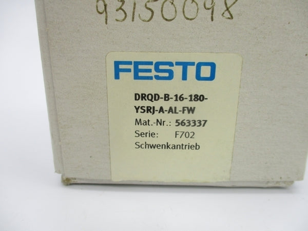 FESTO DRQD-B-16-180-YSRJ-A-AL-FW 563337 NSMP