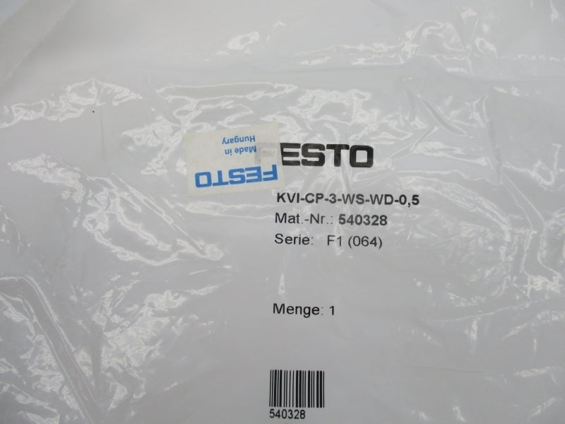 FESTO KVI-CP-3-WS-WD-0,5 540328 NSMP