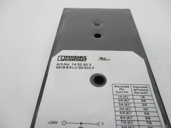 PHOENIX CONTACT SACB-8/8-L-C GG SCO P 14 24VDC NSMP