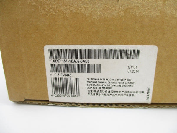 SIEMENS 6ES7 151-1BA02-0AB0 F/W 3.0.2 NSMP