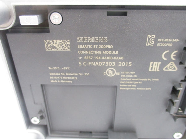 SIEMENS 6ES7 194-4AJ00-0AA0 NSMP