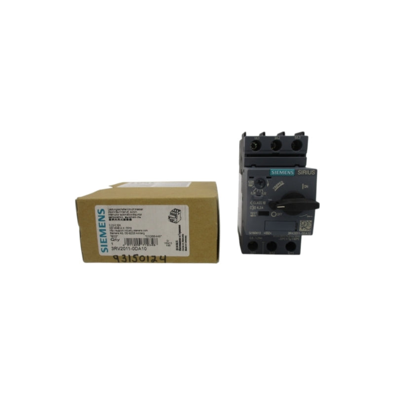 SIEMENS 3RV2011-0DA10 600V 0.22-0.32A NSMP