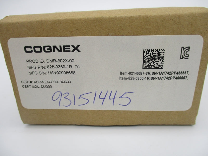 COGNEX DMR-302X-00 828-0369-1R D1 (AS PICTURED) NSMP
