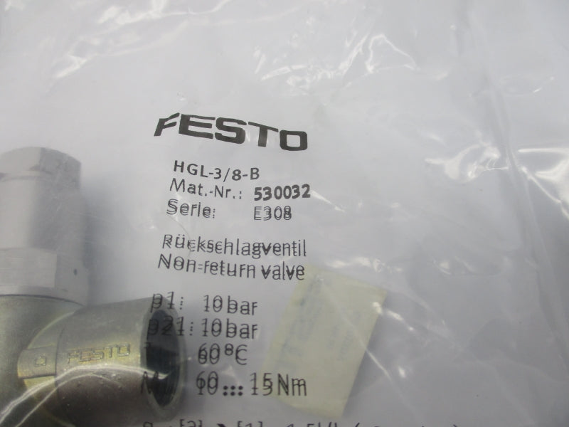 FESTO HGL-3/8-B 530032 NSMP