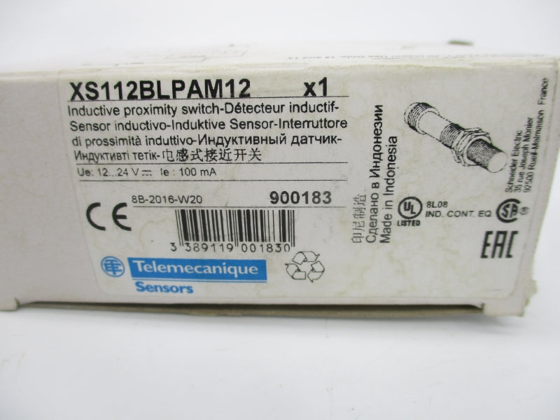 TELEMECANIQUE XS112BLPAM12 12-24V NSMP