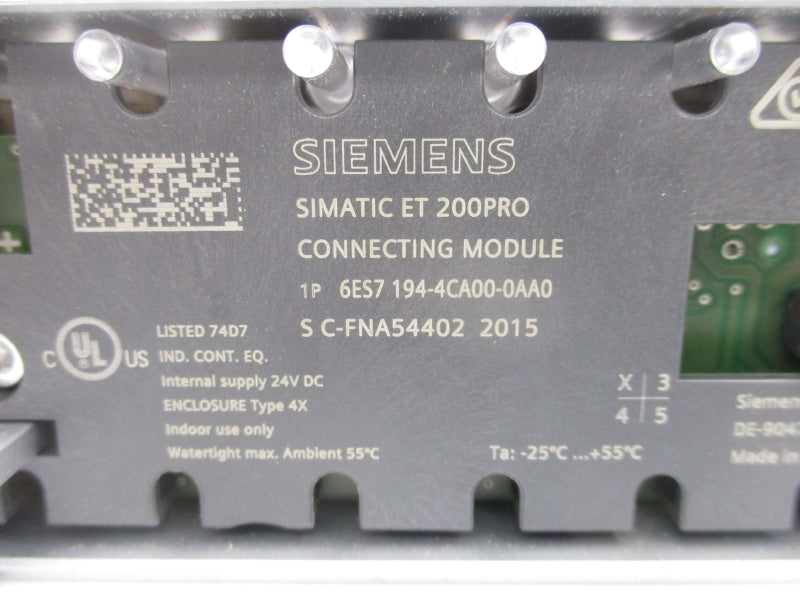 SIEMENS 6ES7194-4CA00-0AA0 24VDC NSMP