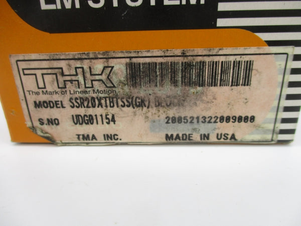 THK SSR20XTBTSS(GK) NSMP
