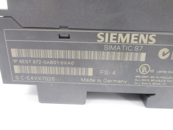 SIEMENS 6ES7972-0AB01-0XA0 NSMP