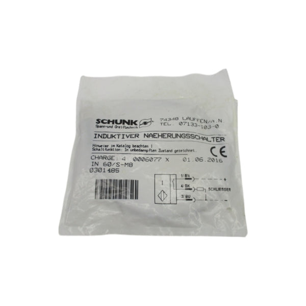 SCHUNK IN60/S-M8 0301485 NSMP