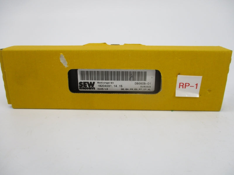 SEW EURODRIVE DBG60B-01 18204031.14.15 NSMP