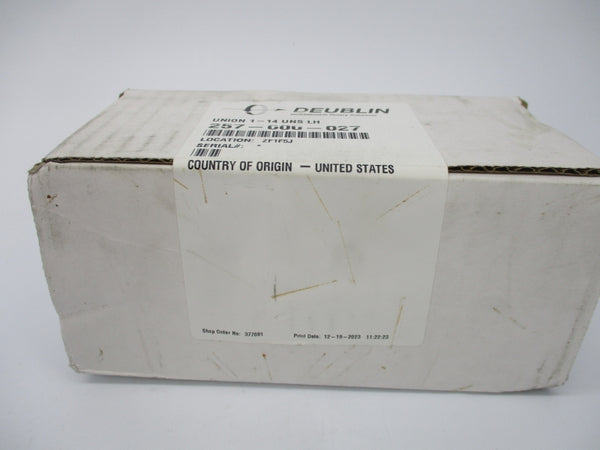 DEUBLIN 257-000-027 1-1/4" NSFS