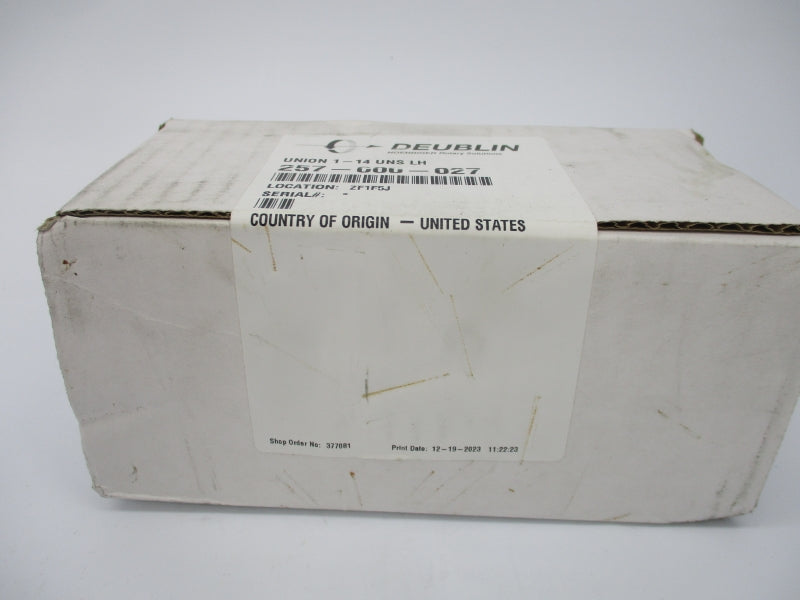 DEUBLIN 257-000-027 1-1/4" NSFS