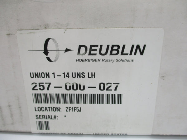 DEUBLIN 257-000-027 1-1/4" NSFS