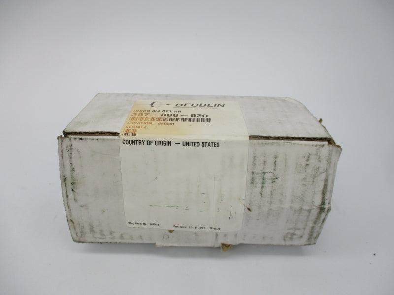DEUBLIN 257-000-020 3/4" NSFS