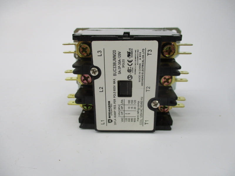 BREAKERS UNLIMITED BUC338UMM20 120VAC 30A NSMP