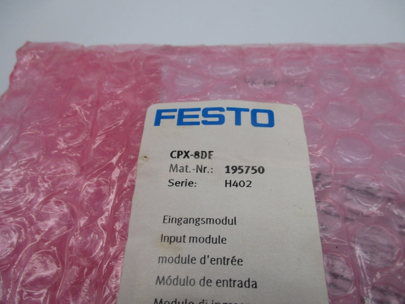 FESTO CPX-8DE 195750 NSMP