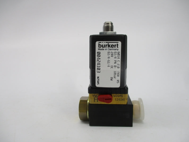 BURKERT 6014 C 2.0 FKM MS 24VDC NSMP