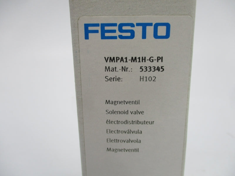FESTO VMPA1-M1H-G-PI 533345 15VDC NSMP