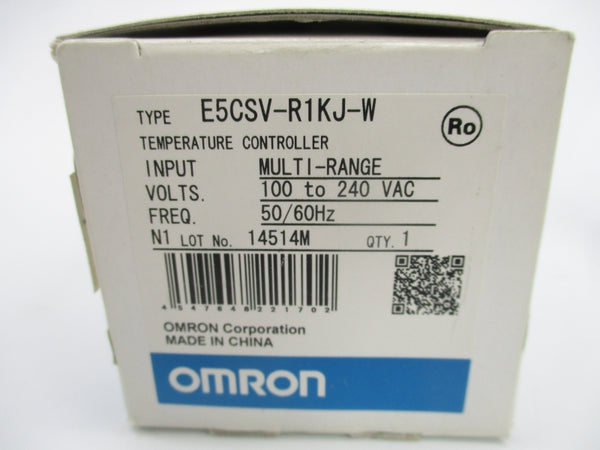 OMRON E5CSV-R1KJ-W 100-240VDC NSMP