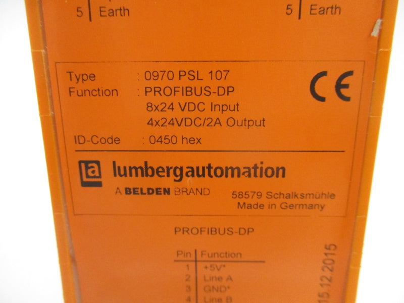 LUMBERG AUTOMATION 0970 PSL 107 24VDC NSMP