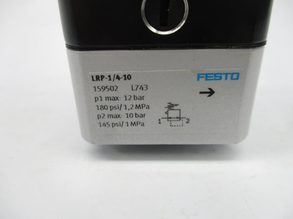 FESTO LRP-1/4-10 159502 180PSI NSMP