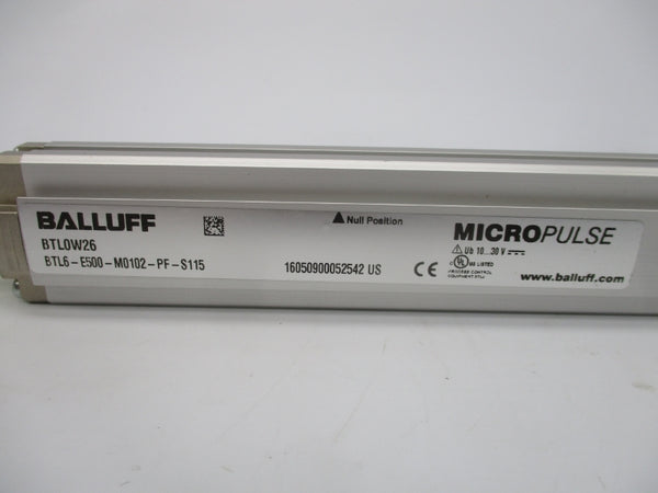 BALLUFF BTLOW26 BTL6-E500-M0102-PF-S115 10-30V NSMP