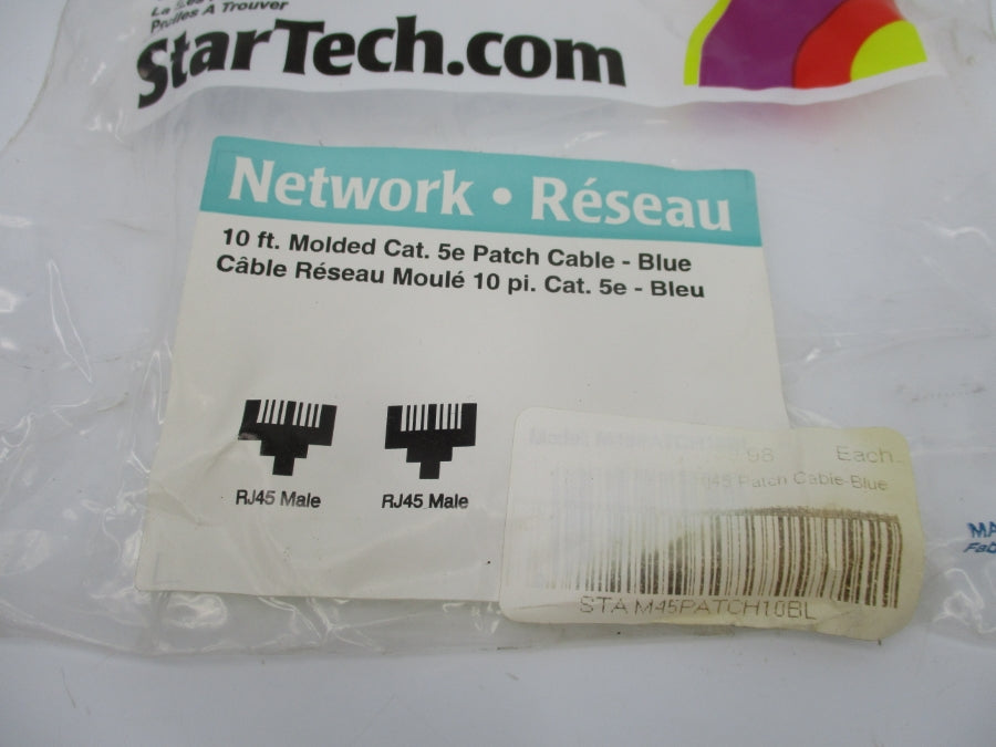 STARTECH STAM45PATCH10BL 10' NSMP