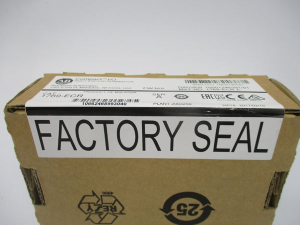 ALLEN BRADLEY 1769-ECR SER. A DATE: 2017 NSFS