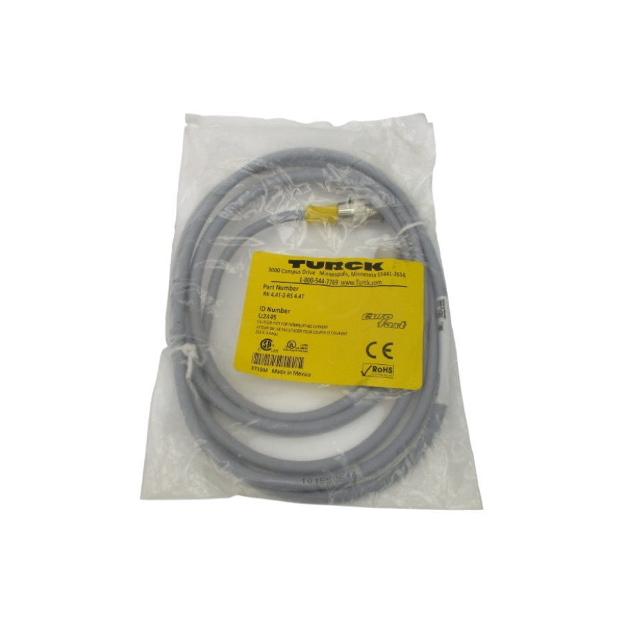 TURCK RK4.4T-2-RS4.4T U2445 250V 4A NSMP
