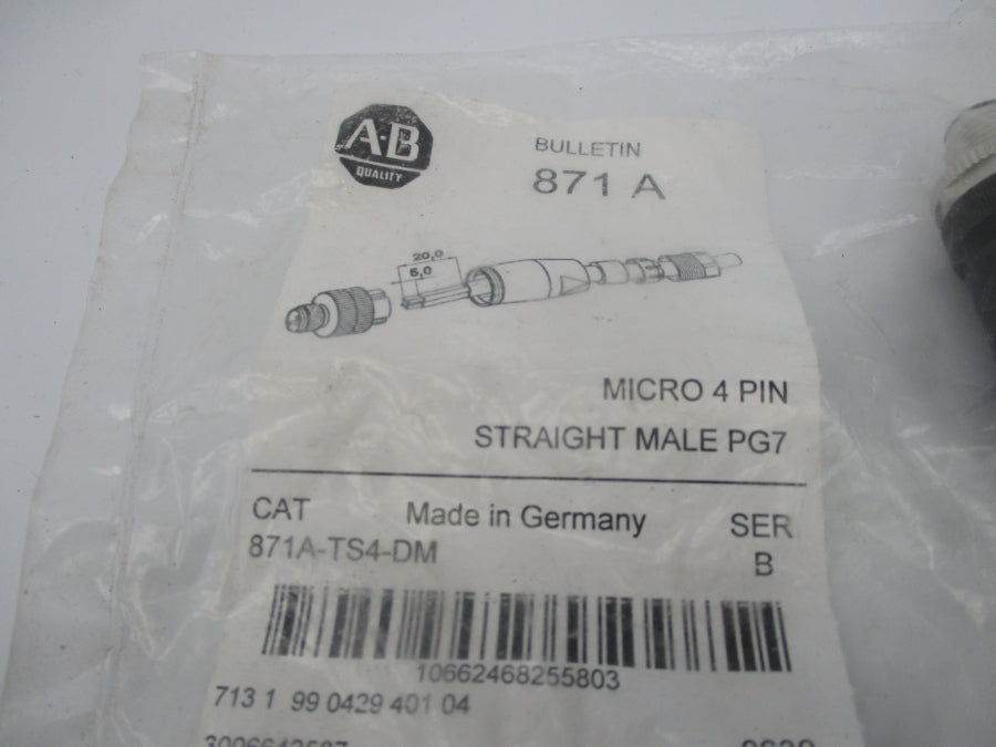 INDUSTRIAL SPARE PART 871A-TS4-DM SER. B NSMP