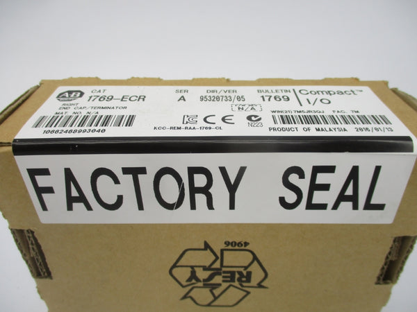 ALLEN BRADLEY 1769-ECR SER. A DATE: 2016 NSFS