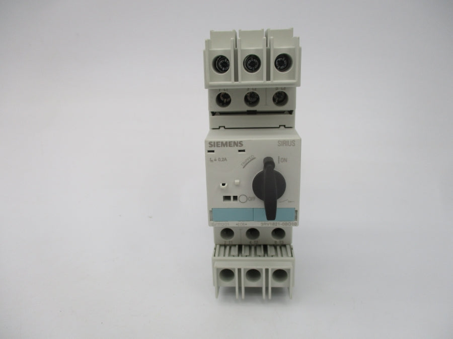 SIEMENS 3RV1821-0BD10 347V 6.3A NSMP