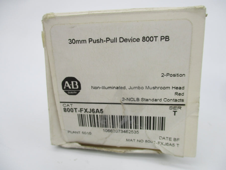 INDUSTRIAL SPARE PART 800T-FXJ6A5 SER. T (WH) NSMP