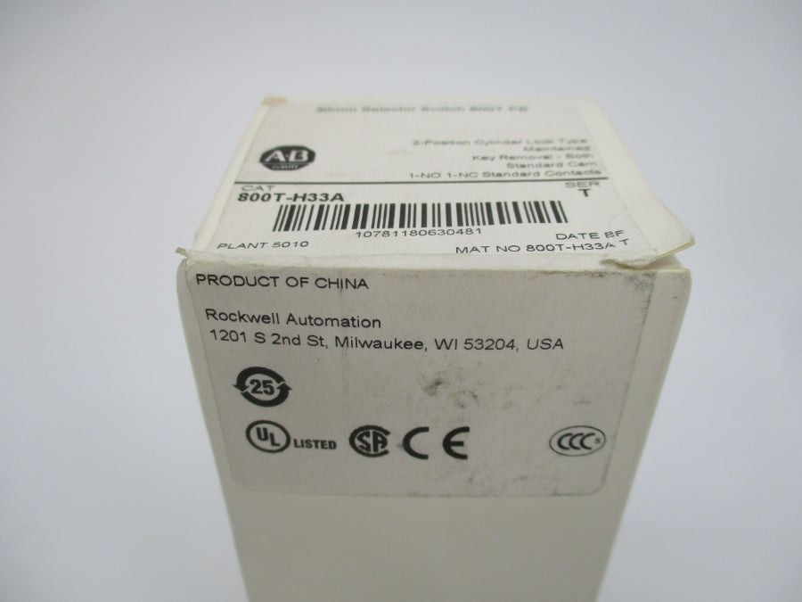 INDUSTRIAL SPARE PART 800T-H33A SER. T (WH) NSFS