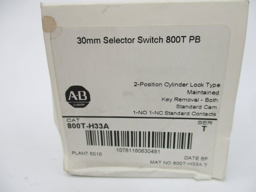 INDUSTRIAL SPARE PART 800T-H33A SER. T (WH) NSFS