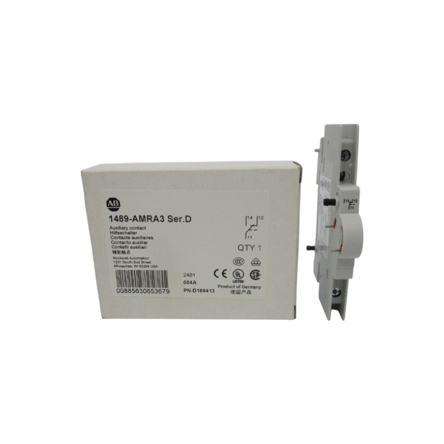 ALLEN BRADLEY 1489-AMRA3 SER. D 480VAC 1A (WH) NSMP