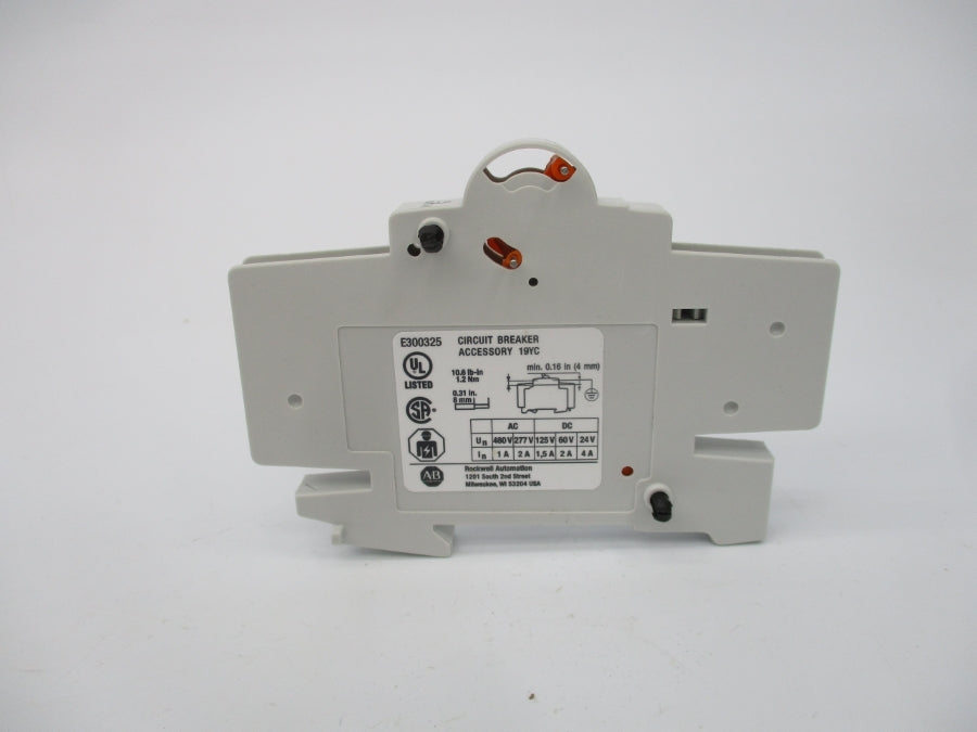 ALLEN BRADLEY 1489-AMRA3 SER. D 480VAC 1A (WH) NSMP